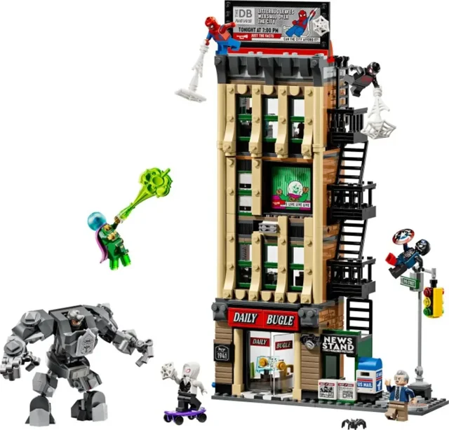 Spider-Man vs. Mysterio: The Daily Bugle, set 76342