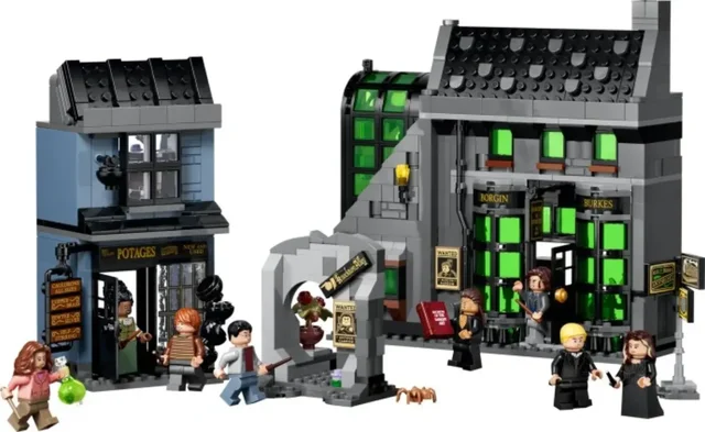 Knockturn Alley Wizarding Shops, set 76471