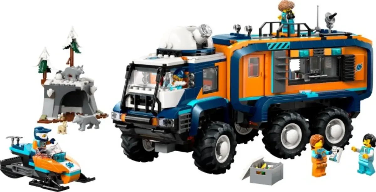 Arctic Explorer Science Lab Truck, set 60471